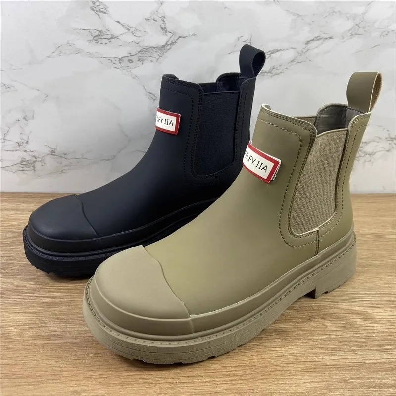 Genuine Leather Boots Women's Thick Bottom Versatile Chimney Boots British Style Short Chelsea Boots Trendy Winter War...
Genuine Leather Boots Women's Thick Bottom Versatile Chimney Boots British Style Short Chelsea Boots Trendy Winter War...