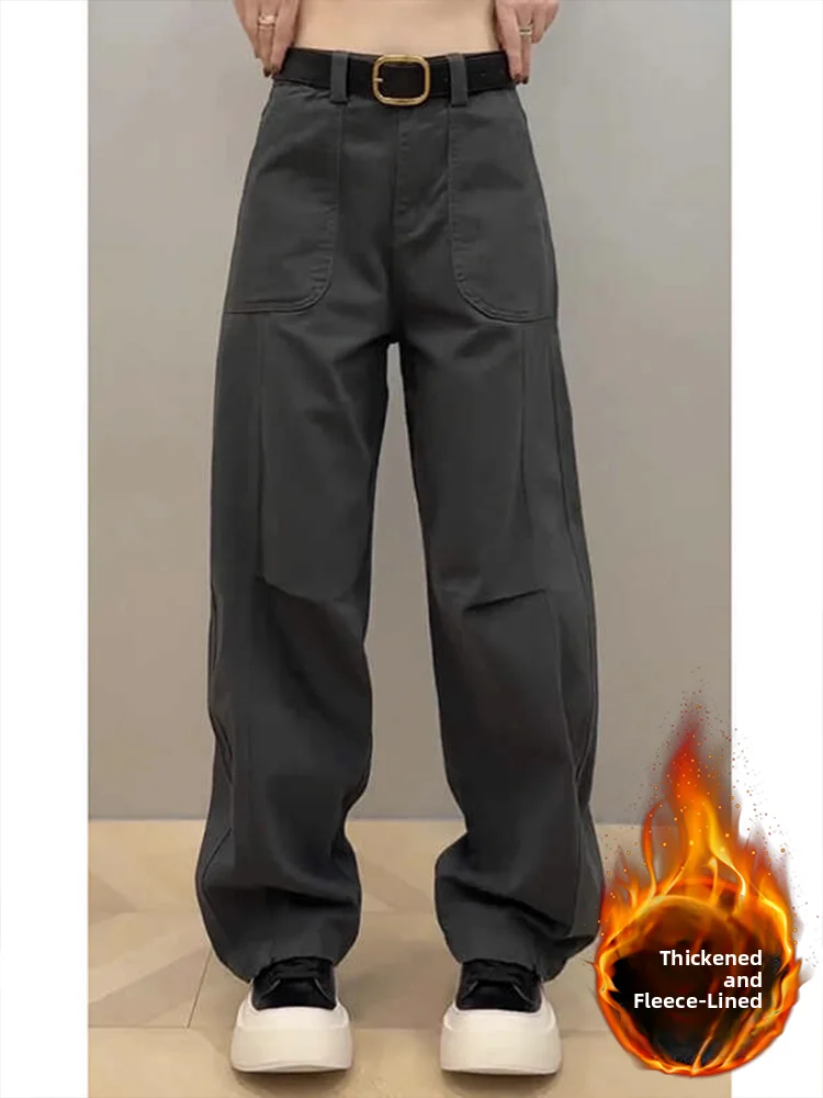 plus Size Casual Fce Lined Denim Jeans Women's Spring Loose Slim High Waist Wide Leg Pants Workwear Sle Anti-Wrinkle
plus Size Casual Fce Lined Denim Jeans Women's Spring Loose Slim High Waist Wide Leg Pants Workwear Sle Anti-Wrinkle