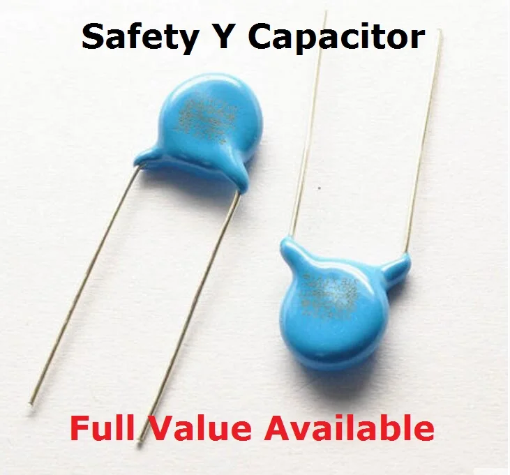 20PCS 400VAC 250VAC 471M 222M 472M 102M 103M Safety Y Capacitor 1NF 2.2NF 4.7NF 10NF 0.0022UF 0.0047UF 0.001UF 470P 470PF 1000PF
20PCS 400VAC 250VAC 471M 222M 472M 102M 103M Safety Y Capacitor 1NF 2.2NF 4.7NF 10NF 0.0022UF 0.0047UF 0.001UF 470P 470PF 1000PF