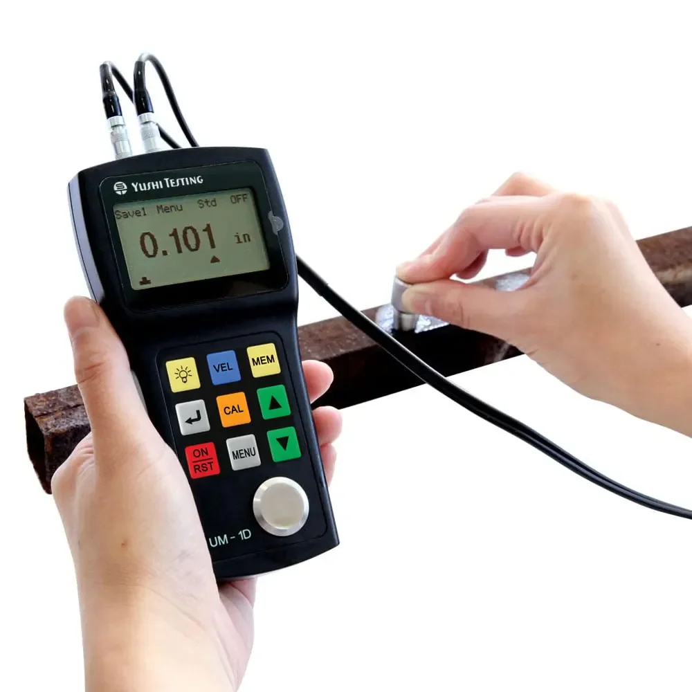 portable digital lcd 0.8-30mm steel yushi um-1 thickness gage ut with backlight
portable digital lcd 0.8-30mm steel yushi um-1 thickness gage ut with backlight