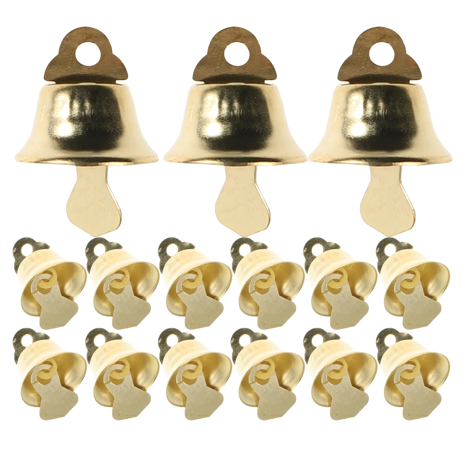 120Pcs Mini Bells Crafts Christmas Bell Pendant Decorative Hanging Supplies Xmas Tree nament Creative Gifts Christmas Bells 
120Pcs Mini Bells Crafts Christmas Bell Pendant Decorative Hanging Supplies Xmas Tree nament Creative Gifts Christmas Bells