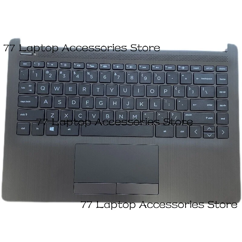 NEW For HP LAPTOP 14-CF 14-DF 14-DK UPPER CASE PALMREST Touchpad Keyboard grey
NEW For HP LAPTOP 14-CF 14-DF 14-DK UPPER CASE PALMREST Touchpad Keyboard grey