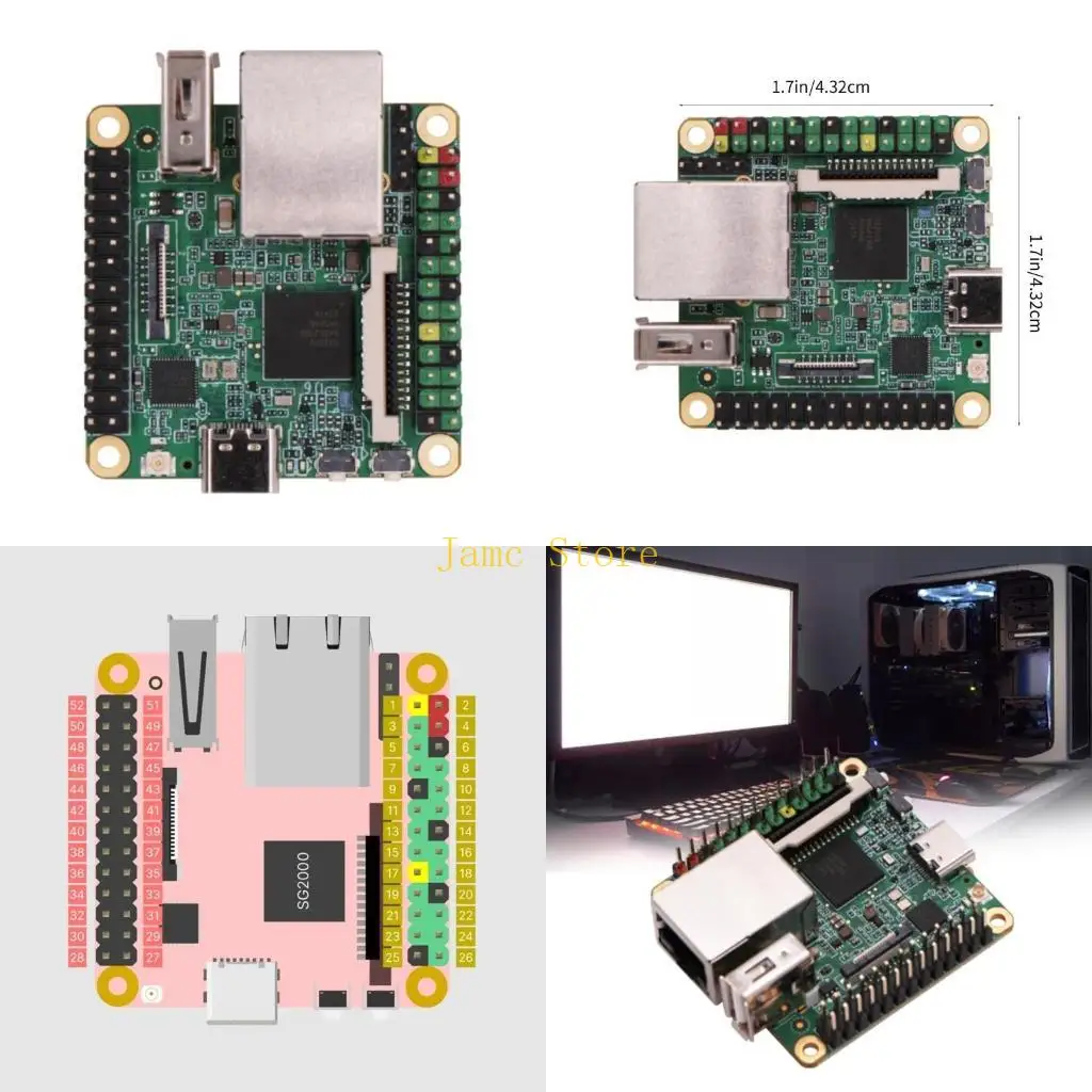 LX0B Innovative Milk V S 512M WIFI6 Development Board Unlocks New Possibilities
LX0B Innovative Milk V S 512M WIFI6 Development Board Unlocks New Possibilities