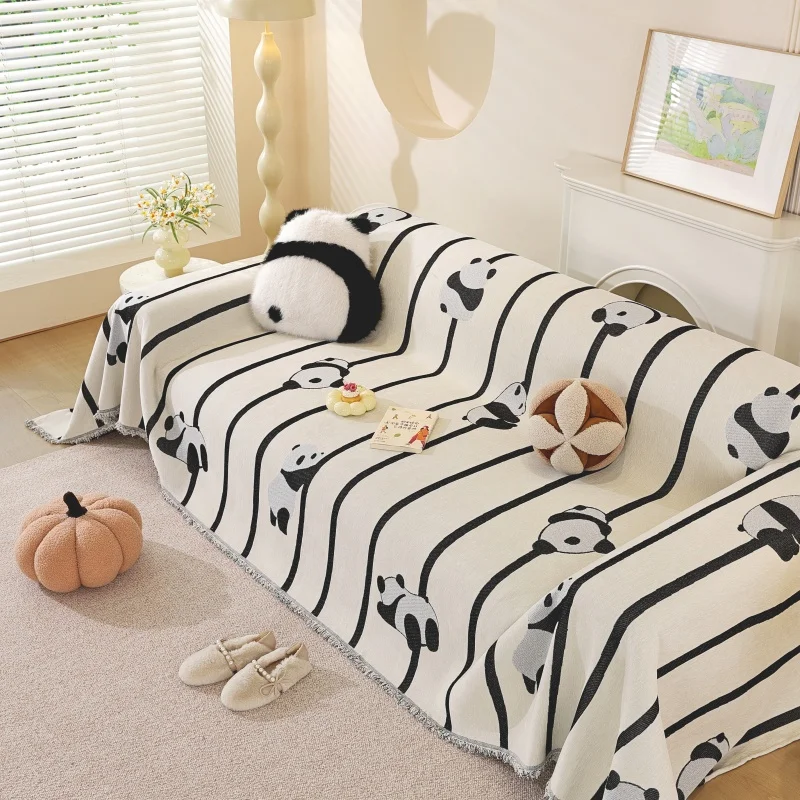 Panda Print Sofa Cover Reversible Aesthetic Couch Slipcover Non-Slip Stretchable Sofa Protector for Living Room 2/3 Seater
Panda Print Sofa Cover Reversible Aesthetic Couch Slipcover Non-Slip Stretchable Sofa Protector for Living Room 2/3 Seater