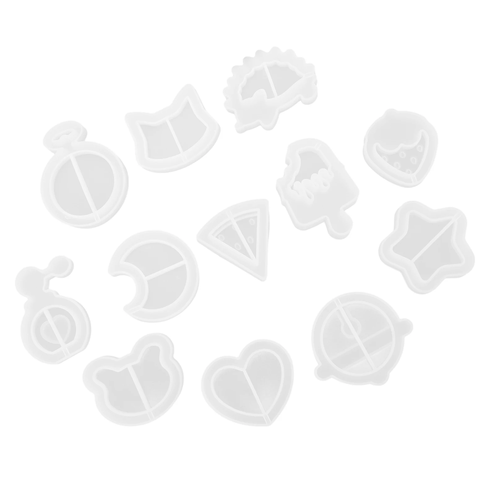 12 Pcs Silicone Mold for DIY Resin Craft Round Pendant Accessories White Casting Crystal Epoxy Jewelry Making Supplies
12 Pcs Silicone Mold for DIY Resin Craft Round Pendant Accessories White Casting Crystal Epoxy Jewelry Making Supplies