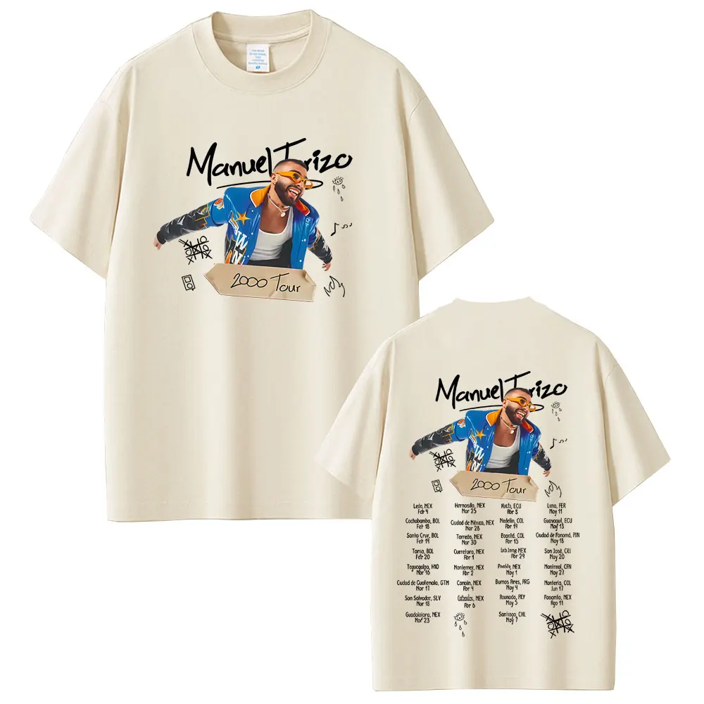 Manuel Turizo 2000 Tour T Shirt Men Women Hip Hop Fashion Oversized Short Sleeve T-shirts Men's Casual Cotton Vintage T-shirt
Manuel Turizo 2000 Tour T Shirt Men Women Hip Hop Fashion Oversized Short Sleeve T-shirts Men's Casual Cotton Vintage T-shirt