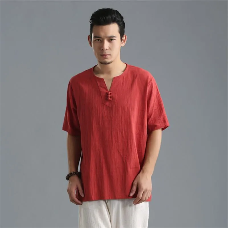 Горячая Распродажа, летняя брендовая рубашка, мужская рубашка с коротким рукавом, свободная тонкая хлопковая льняная рубашка, мужская модная однотонная трендовая рубашка с v-образным вырезом, размер 5XL 6XL
Горячая Распродажа, летняя брендовая рубашка, мужская рубашка с коротким рукавом, свободная тонкая хлопковая льняная рубашка, мужская модная однотонная трендовая рубашка с v-образным вырезом, размер 5XL 6XL