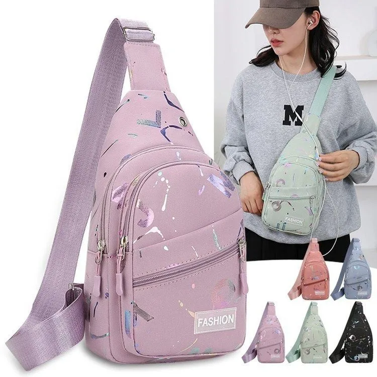 Waterproof Fashion Large Capacity Crossbody Bag for Women Casual Style Single Shoulder Backpack Stylish Chest Bag Nylon Material
Waterproof Fashion Large Capacity Crossbody Bag for Women Casual Style Single Shoulder Backpack Stylish Chest Bag Nylon Material
