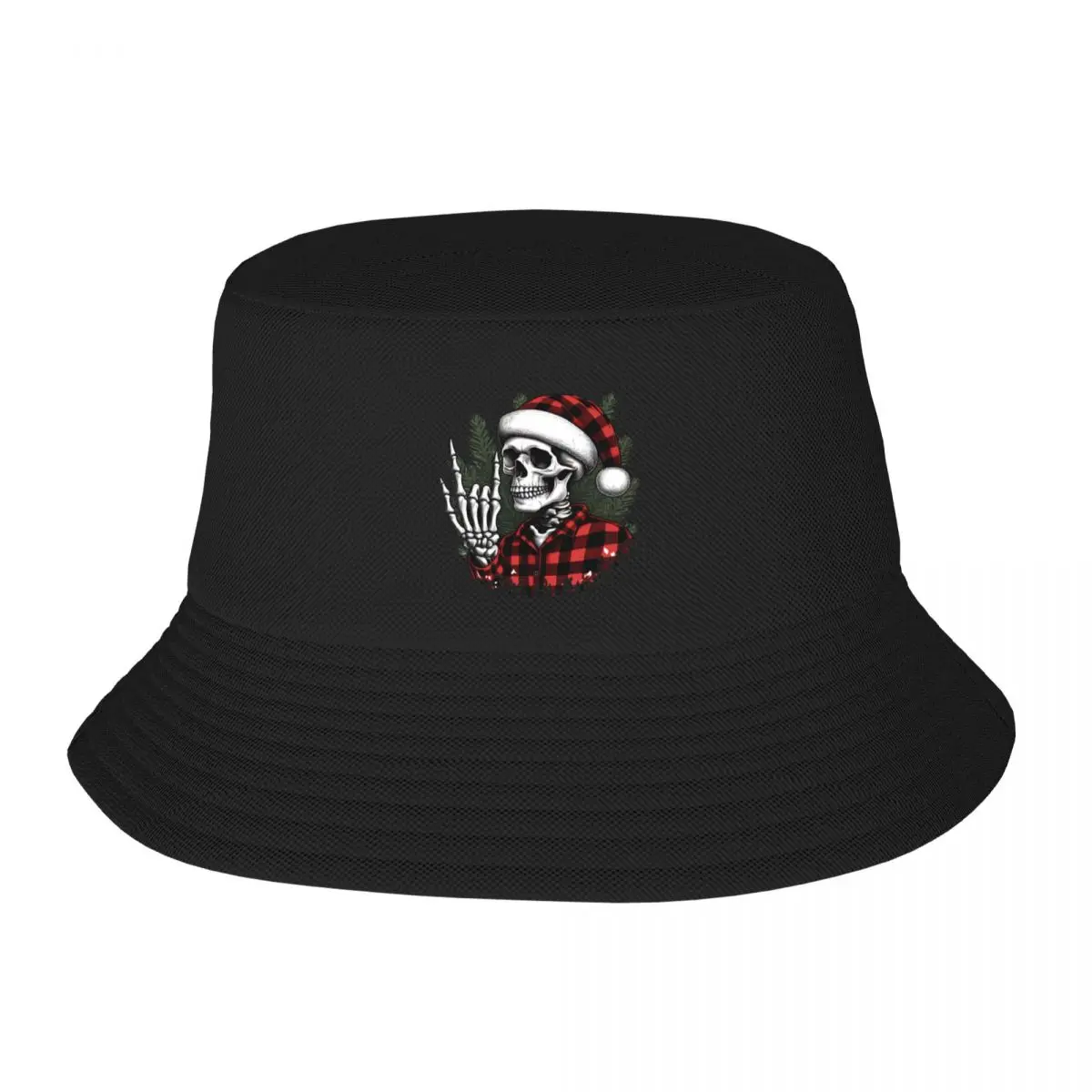 Christmas Skeleton in Plaid Shirt Bucket Hat Brand Man Caps Gentleman Hat boonie hats New In Hat For Women Men's
Christmas Skeleton in Plaid Shirt Bucket Hat Brand Man Caps Gentleman Hat boonie hats New In Hat For Women Men's