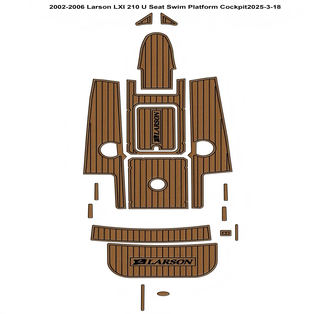 2002-2006 Larson LXI 210 U Seat Swim Platform Cockpit Boat EVA Foam Teak Deck Floor Pad Mat SeaDek Gatorstep Style Самоклеящийся
2002-2006 Larson LXI 210 U Seat Swim Platform Cockpit Boat EVA Foam Teak Deck Floor Pad Mat SeaDek Gatorstep Style Самоклеящийся