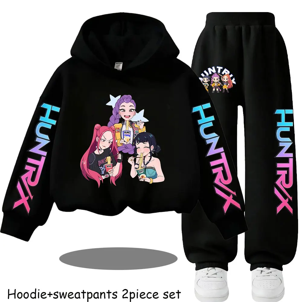 Горячая новинка: Комплект детских толстовок K-pop Demon Hunter Girl – милый повседневный топ и спортивная рубашка с мультяшным принтом, 2 предмета
Горячая новинка: Комплект детских толстовок K-pop Demon Hunter Girl – милый повседневный топ и спортивная рубашка с мультяшным принтом, 2 предмета