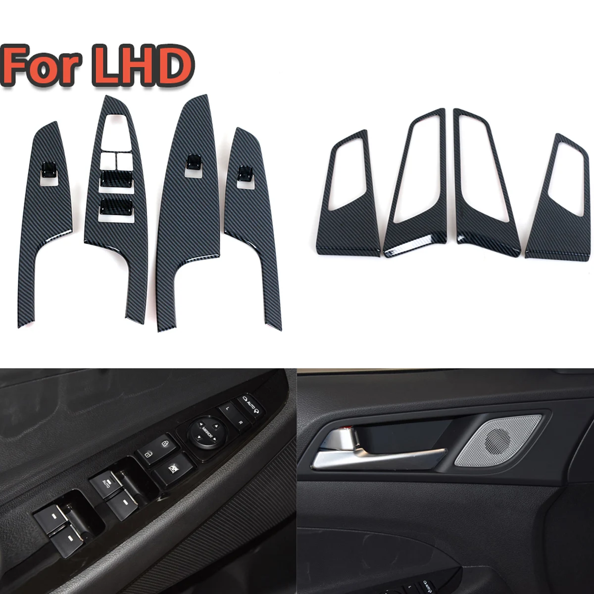 Car Interior Window Lift Switch Button Panel Switch Trim Sticker For Hyundai Tucson 2015 - 2019 2020 Carbon Fiber Look Styling
Car Interior Window Lift Switch Button Panel Switch Trim Sticker For Hyundai Tucson 2015 - 2019 2020 Carbon Fiber Look Styling