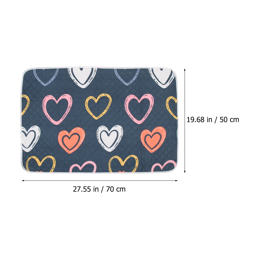 2 pcs Cotton Incontinence Pads 50x70CM Heart Silver Gray Reusable Washable Menstruation Pad Elderly Care Baby Sleeping
2 pcs Cotton Incontinence Pads 50x70CM Heart Silver Gray Reusable Washable Menstruation Pad Elderly Care Baby Sleeping
