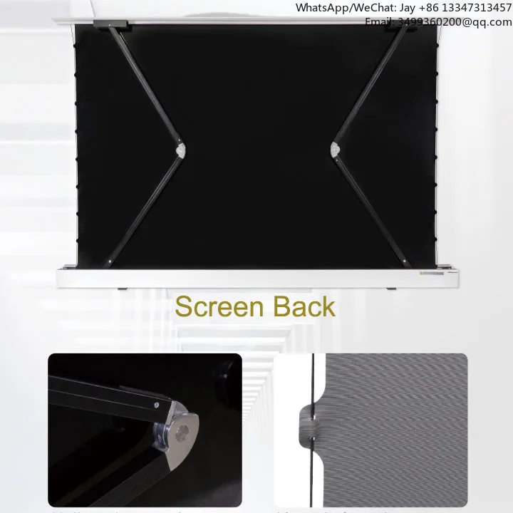 120" CBSP PET Crystal ALR Projector Screen 4K UST Ultra Short Throw Ambient Light Rejecting Projection Screen For Home Cinema
120" CBSP PET Crystal ALR Projector Screen 4K UST Ultra Short Throw Ambient Light Rejecting Projection Screen For Home Cinema