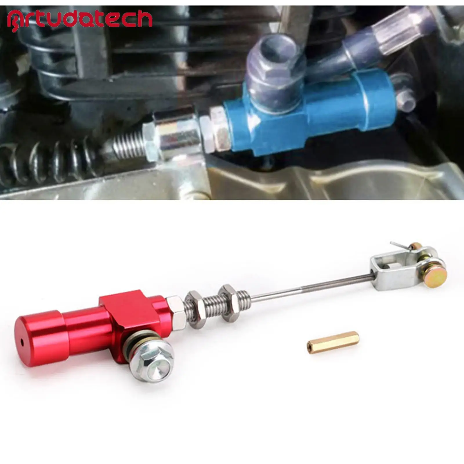 Artudatech Modified Hydraulic Clutch Cable Brake Pump Cylinder for Universal Motorcycle Red
Artudatech Modified Hydraulic Clutch Cable Brake Pump Cylinder for Universal Motorcycle Red