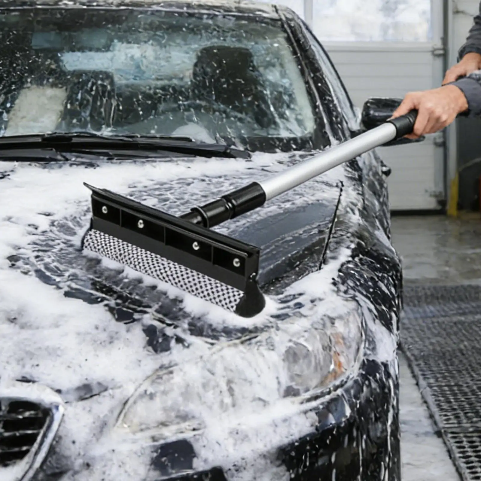 Многофункциональный выдвижной скребок-очиститель 2-в-1 для стекол: для автомобильных стекол, лобовых стекол внедорожников и грузовиков, а также для стекол ванной комнаты
Многофункциональный выдвижной скребок-очиститель 2-в-1 для стекол: для автомобильных стекол, лобовых стекол внедорожников и грузовиков, а также для стекол ванной комнаты