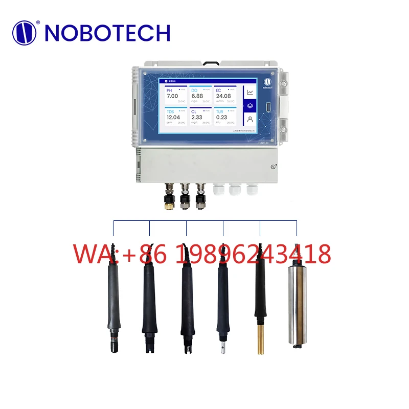 NOBO Multiparameter Water Quality Analyzer NBDT-2800RTG PHorp Dissolved Ozone Water Quality Testing Instruments Water Monitoring
NOBO Multiparameter Water Quality Analyzer NBDT-2800RTG PHorp Dissolved Ozone Water Quality Testing Instruments Water Monitoring