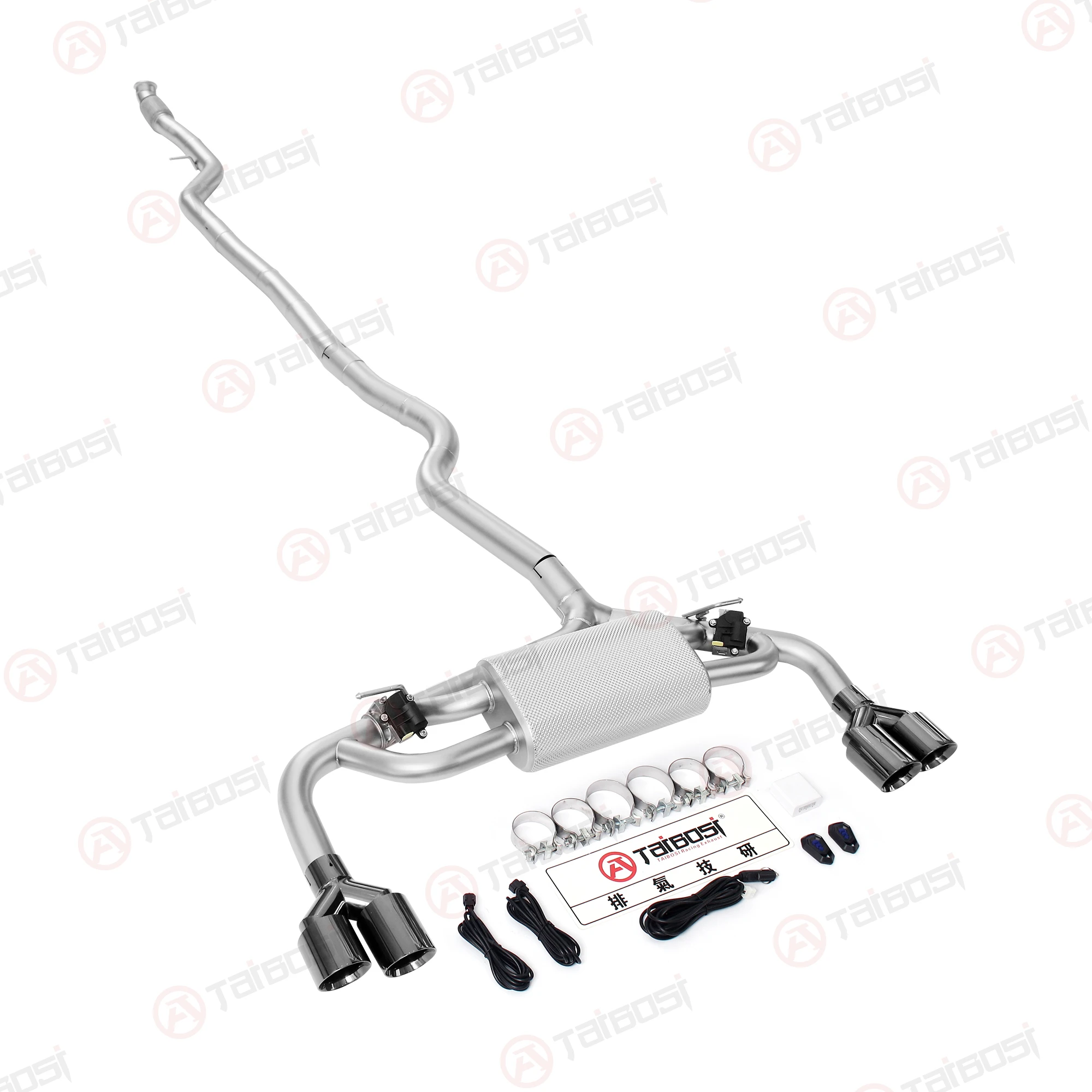 Taibosi Performance Catback Exhaust For BMW M235i F22 N55 – Electric Valve Catback System with Remote Control Muffler Stainless
Taibosi Performance Catback Exhaust For BMW M235i F22 N55 – Electric Valve Catback System with Remote Control Muffler Stainless