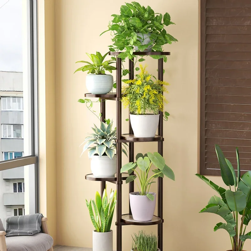 Chinese style multi-layer flower rack standing plant bracket Solid wood potted stand Thickened storage layer for household use
Chinese style multi-layer flower rack standing plant bracket Solid wood potted stand Thickened storage layer for household use