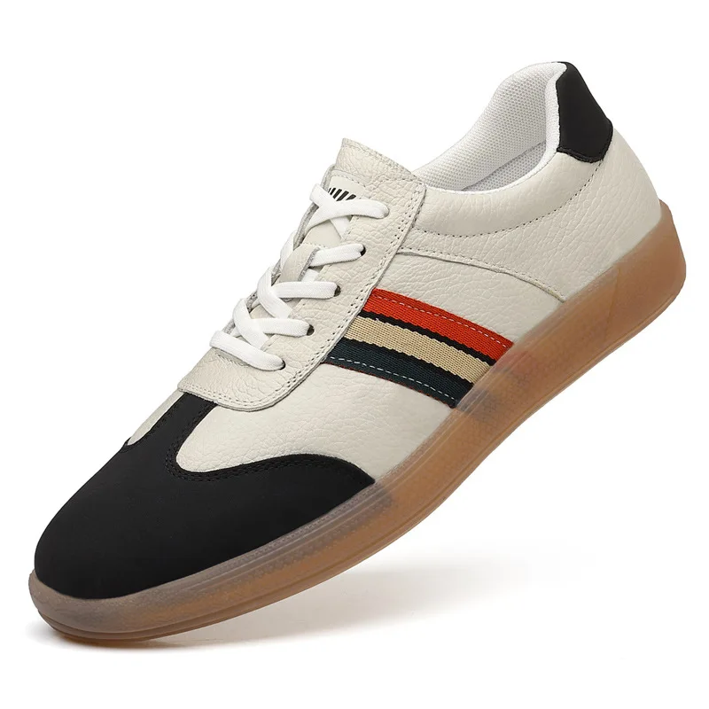 Color Match Sports Board Shoes for Men Spring Autumn New Designer Shoes Male Fashion Lace Casual Leather Sneakers Man
Color Match Sports Board Shoes for Men Spring Autumn New Designer Shoes Male Fashion Lace Casual Leather Sneakers Man