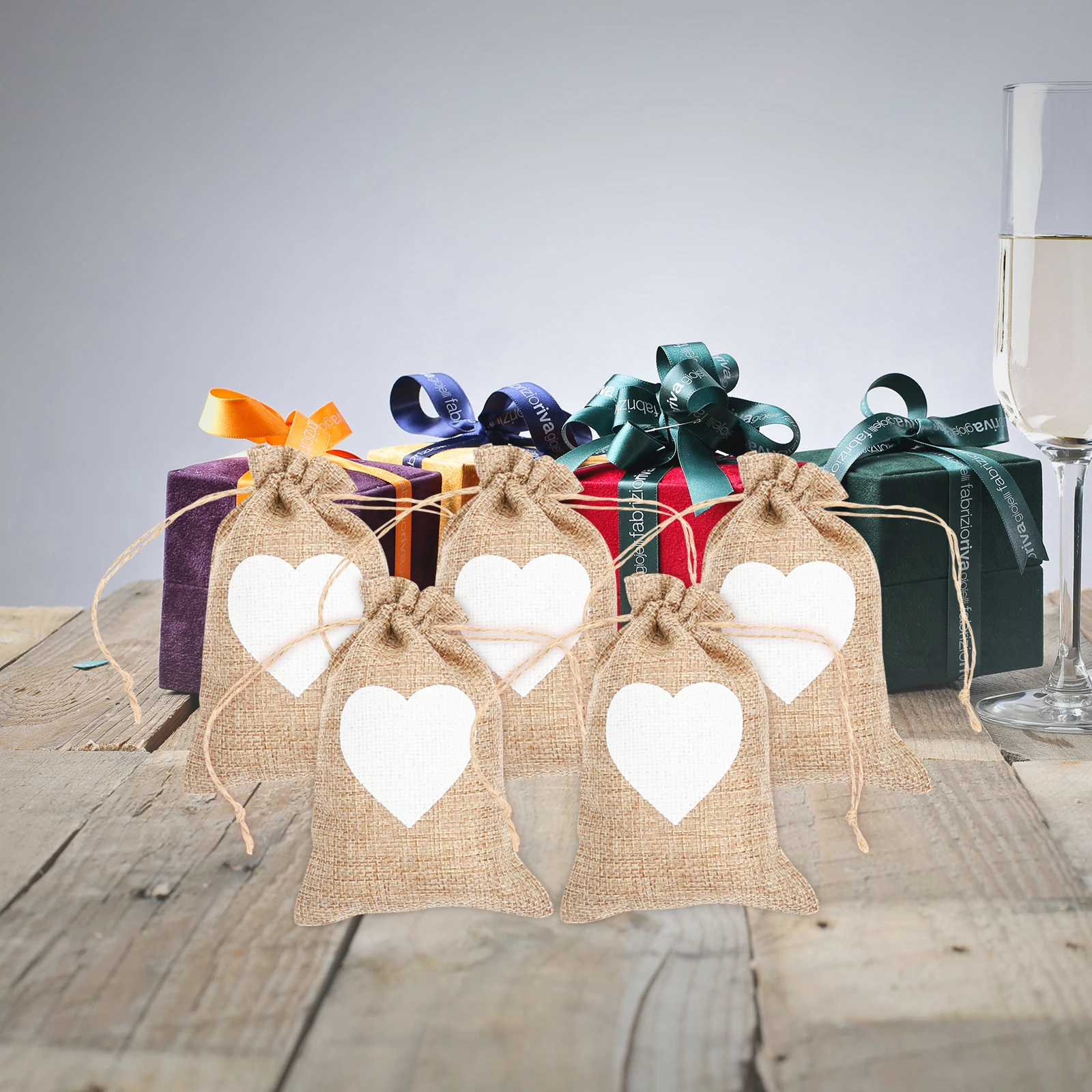25 Pcs Gift Bags Small Jewelry Drawstring Containers for Christmas Party Favors Treats Storage Heart Pattern Gifts
25 Pcs Gift Bags Small Jewelry Drawstring Containers for Christmas Party Favors Treats Storage Heart Pattern Gifts