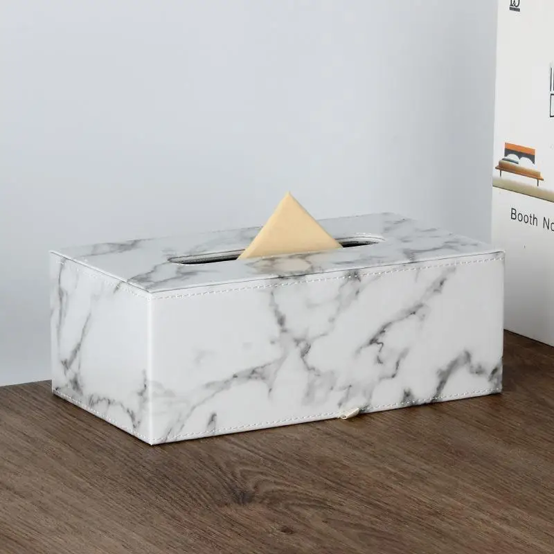 Nordic Style Marble Pattern Leather Paper Box Creative Guest Drawer Restaurant Napkin Holder Simple Design Countertop Placement
Nordic Style Marble Pattern Leather Paper Box Creative Guest Drawer Restaurant Napkin Holder Simple Design Countertop Placement