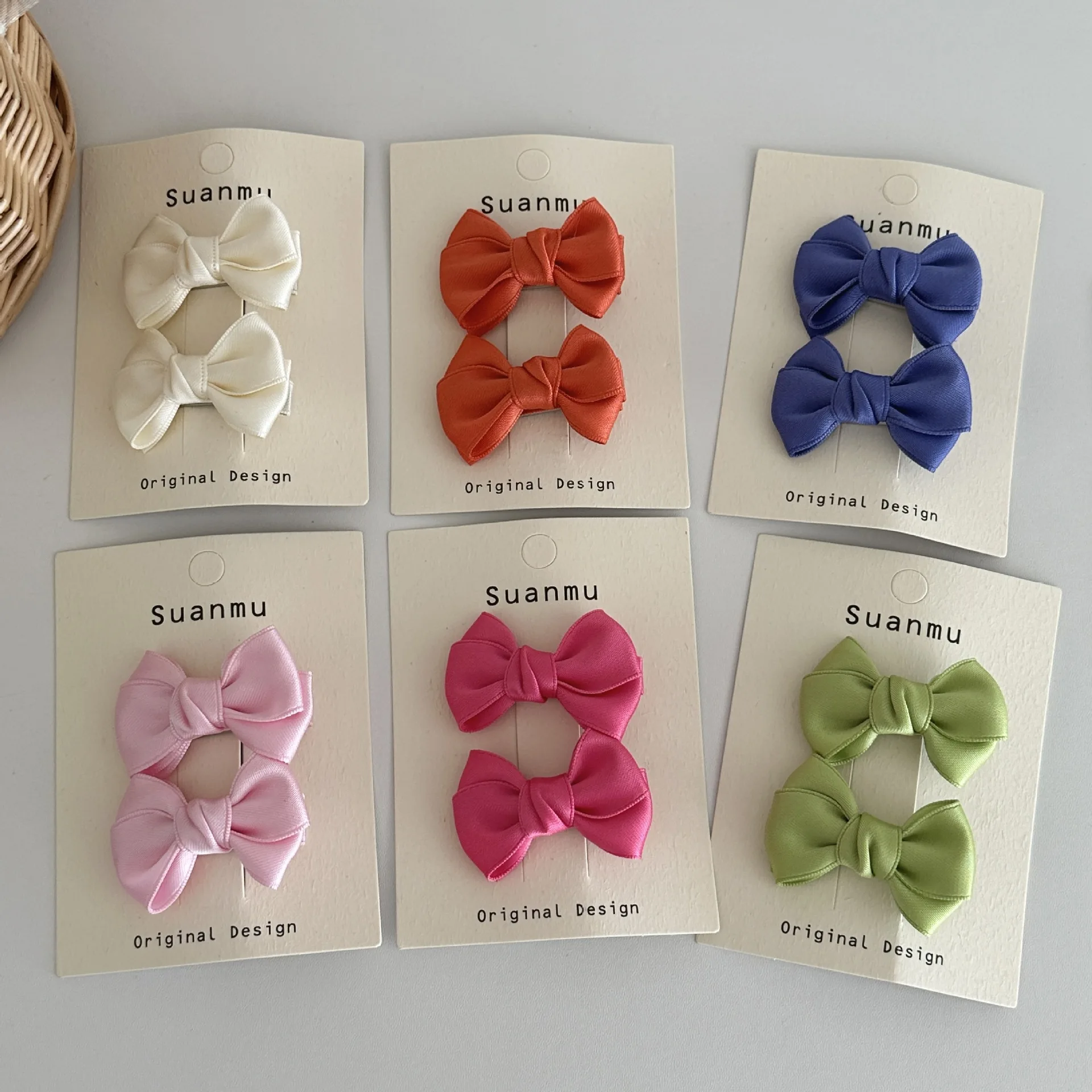 Sweet Bow Hair Clips 2PCS Cream Color Korean Style Side Clips for Girls Hair Accessories
Sweet Bow Hair Clips 2PCS Cream Color Korean Style Side Clips for Girls Hair Accessories