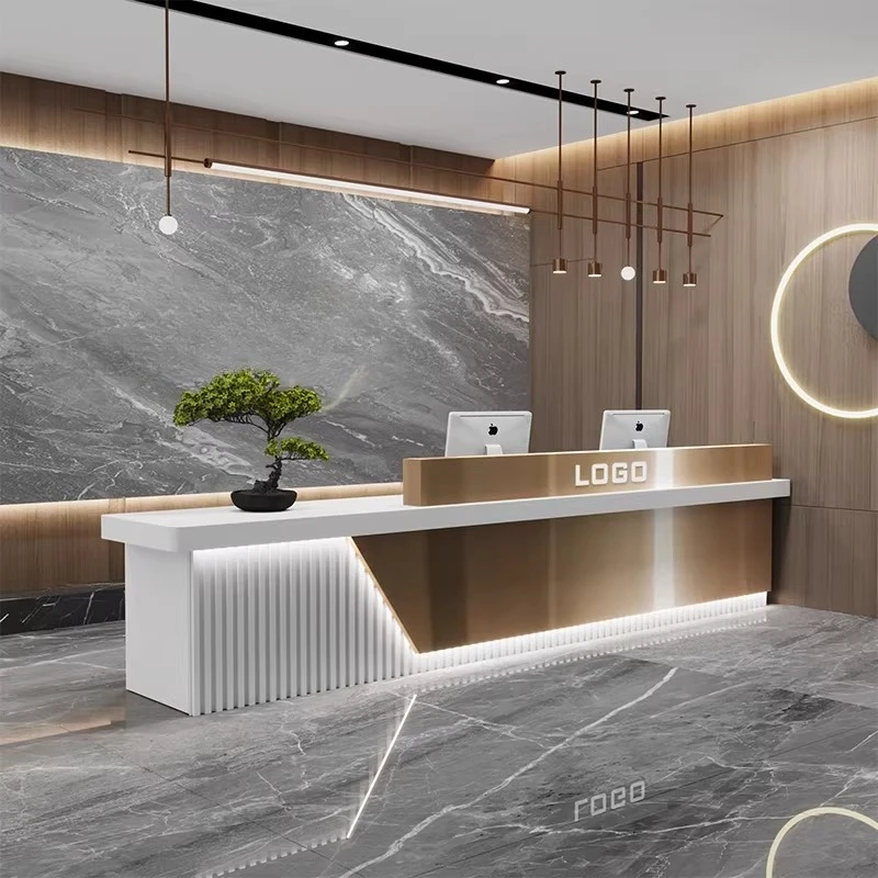 Business Beauty Salon Reception Desk Hairdressing Modern Reception Desk Luxury Market Counter Table Theke Rezeption Furniture
Business Beauty Salon Reception Desk Hairdressing Modern Reception Desk Luxury Market Counter Table Theke Rezeption Furniture