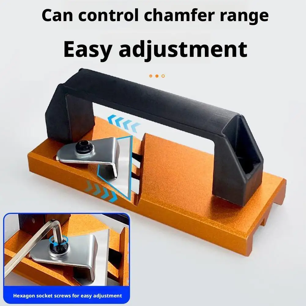 Профессиональные деревообрабатывающие инструменты для снятия фаски с двумя слотами из алюминиевого сплава 45 ° Нож для обрезки косы гипсокартона с косым соединением
Профессиональные деревообрабатывающие инструменты для снятия фаски с двумя слотами из алюминиевого сплава 45 ° Нож для обрезки косы гипсокартона с косым соединением
