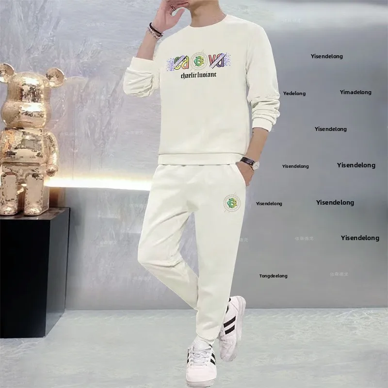 Stylish Men's Sweatshirt Set Quality European Fashion Long Sleeve Personalized Embossed Flower High Craftsmanship Trendy Casu...
Stylish Men's Sweatshirt Set Quality European Fashion Long Sleeve Personalized Embossed Flower High Craftsmanship Trendy Casu...