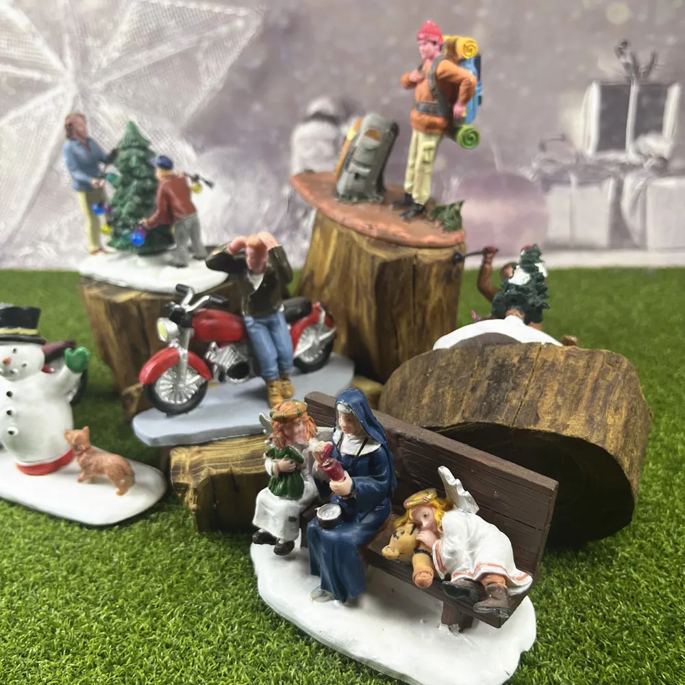 Handicraft Ornaments Desk Decor Figurines Miniatures Sand Table Crafts Halloween Christmas Gifts
Handicraft Ornaments Desk Decor Figurines Miniatures Sand Table Crafts Halloween Christmas Gifts