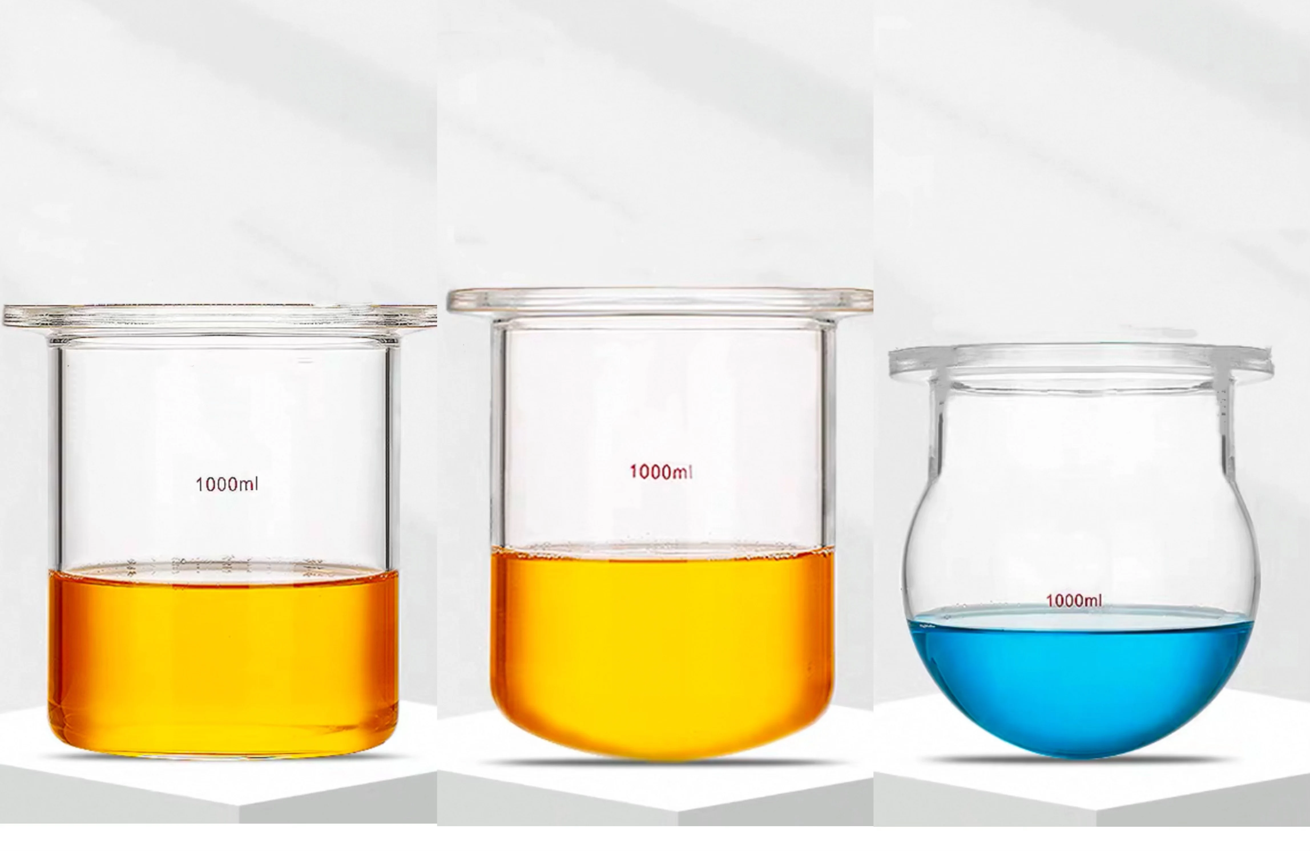 1000mL Flat /Round Bottom Glass Open Reactor Flask, Single-layer Glass Reactor With Flat Bottom And Round Bottom-Pomex
1000mL Flat /Round Bottom Glass Open Reactor Flask, Single-layer Glass Reactor With Flat Bottom And Round Bottom-Pomex