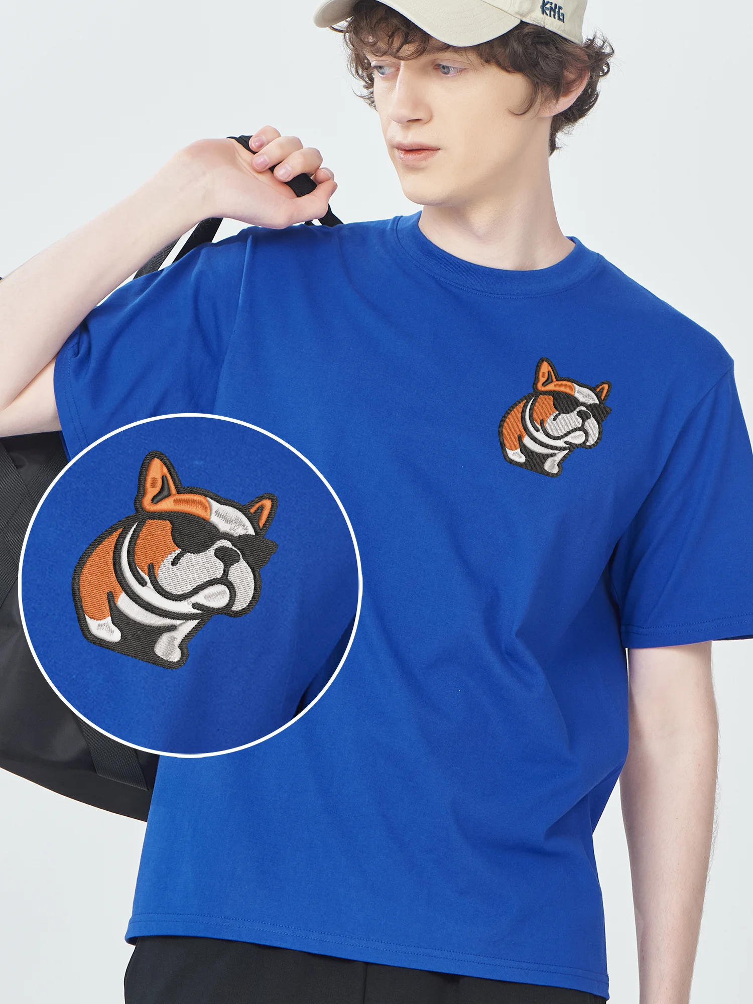 Cool Bear Embroidered Tee Shirt High Quality Luxury Embroidery T-shirt for Luxury Faddish Bear Embroidered T-shirt Mens Shirt
Cool Bear Embroidered Tee Shirt High Quality Luxury Embroidery T-shirt for Luxury Faddish Bear Embroidered T-shirt Mens Shirt