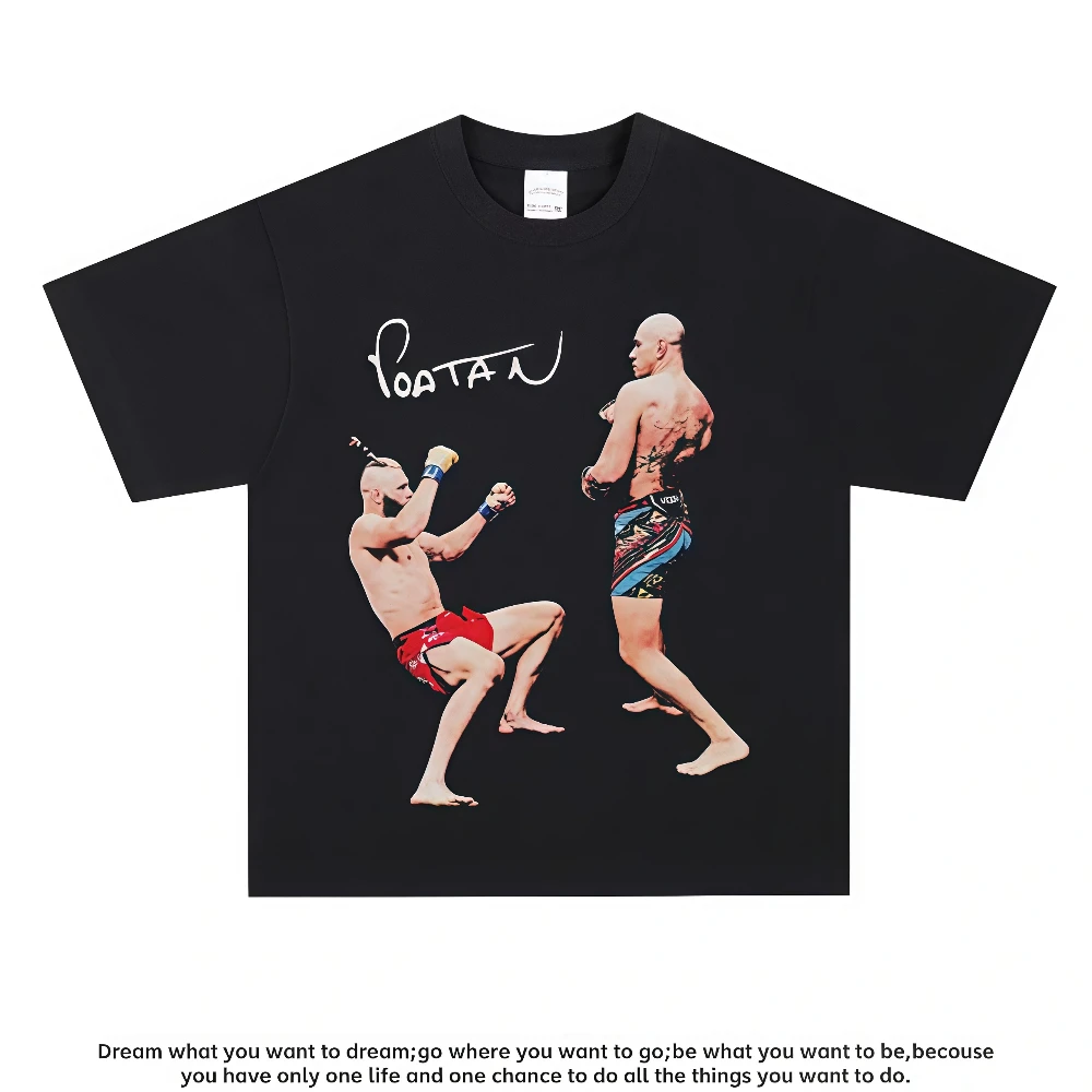 Graphic T-Shirt Men's Cotton 2026 Moisture-Wicking Breathable Crew Neck Retro Cool Loose Fit Casual Daily Tee Boxing Training
Graphic T-Shirt Men's Cotton 2026 Moisture-Wicking Breathable Crew Neck Retro Cool Loose Fit Casual Daily Tee Boxing Training