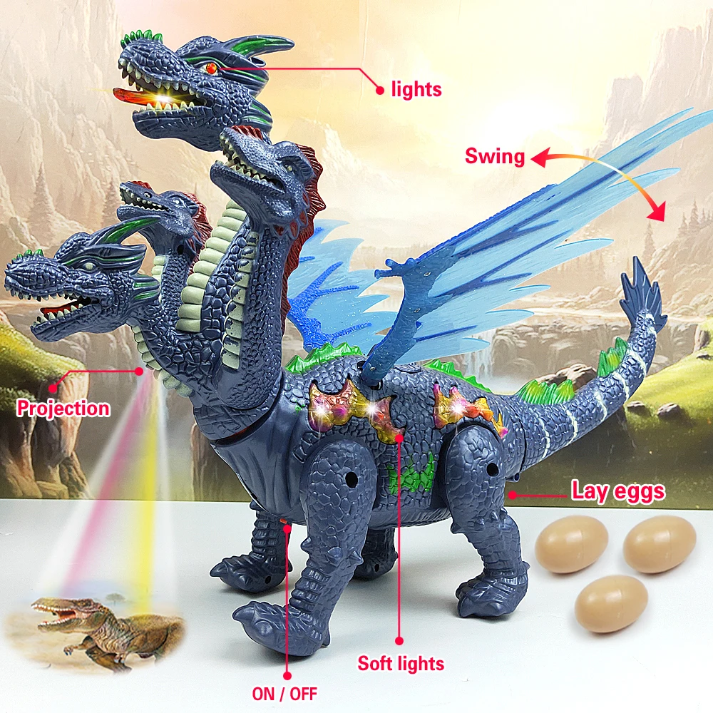 Dinosaurs Toys in Large Size Light Projection Up Luminous Dinosaur Electronic Walking Robot Dinosaur Model Kids Toy Gift
Dinosaurs Toys in Large Size Light Projection Up Luminous Dinosaur Electronic Walking Robot Dinosaur Model Kids Toy Gift