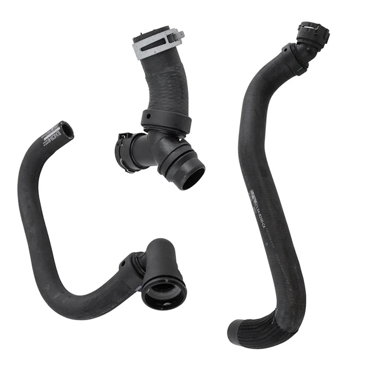 Upper & Lower Radiator Hoses with T-Connector for 2011-2020 Ford F150 5.0L DR3Z-8566-A, CL3Z 8260-A, BL3Z 8C350-A
Upper & Lower Radiator Hoses with T-Connector for 2011-2020 Ford F150 5.0L DR3Z-8566-A, CL3Z 8260-A, BL3Z 8C350-A