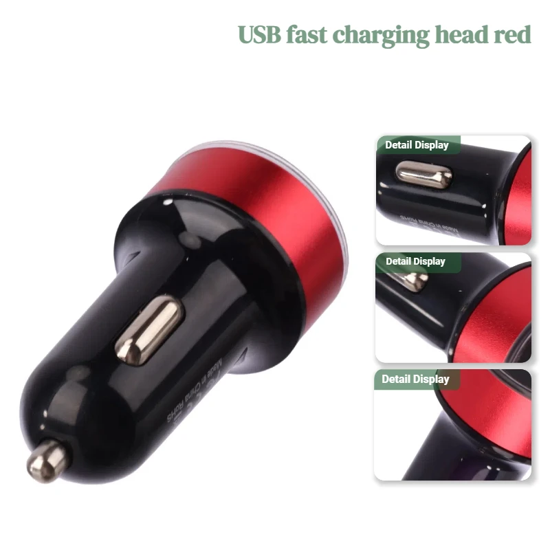 Car Charger Fast Charging 2 USB Port Adapter with Digital Display Power and Start System Charger Electrical Devices
Car Charger Fast Charging 2 USB Port Adapter with Digital Display Power and Start System Charger Electrical Devices