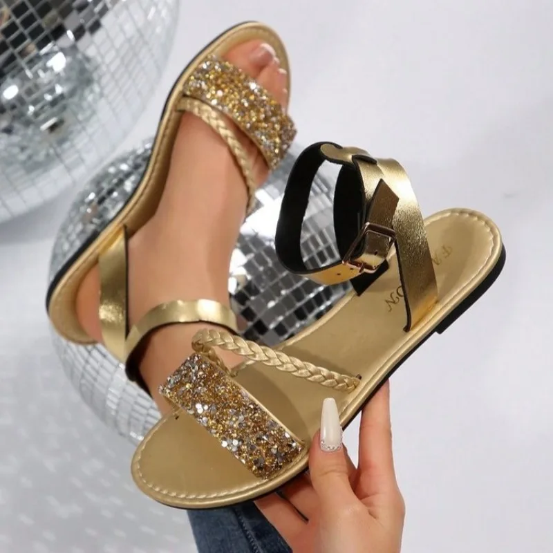 Luxury Women Sandals Fashion Anti-slip Wear Sandals Comfortable Soft Soled Shoes Women Luxury Designer Shoes Zapatos De Mujer
Luxury Women Sandals Fashion Anti-slip Wear Sandals Comfortable Soft Soled Shoes Women Luxury Designer Shoes Zapatos De Mujer