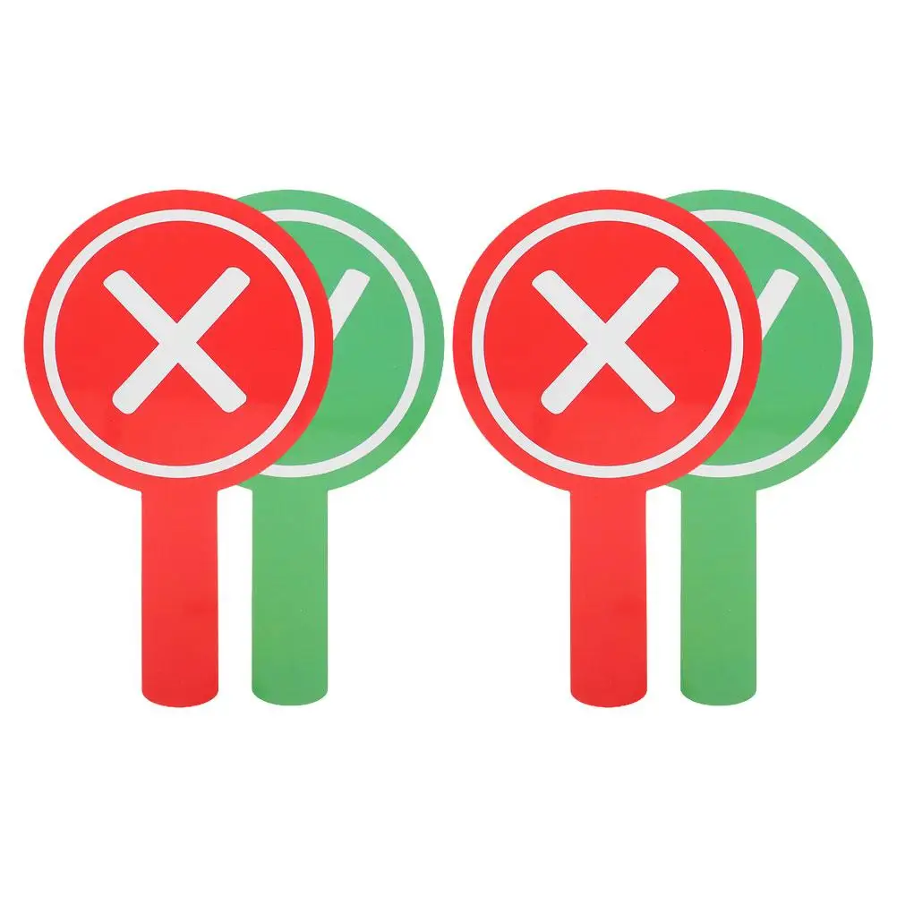 4pcs Double Sided Hand Held Score Boards Red Green Classroom Teaching Supplies Auction Paddles Plastic Lightweight Portable
4pcs Double Sided Hand Held Score Boards Red Green Classroom Teaching Supplies Auction Paddles Plastic Lightweight Portable