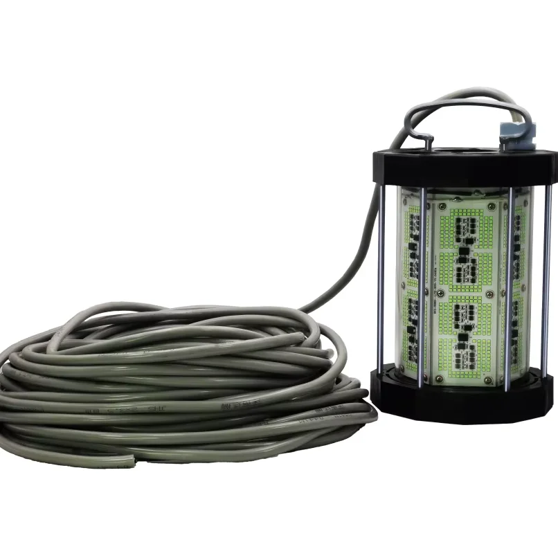 2000W LED Green Emitting Fishing Lamp IP68 Rated Stainless Steel Material Deep Sea Underwater Fishing Cyan Green Color Lighting
2000W LED Green Emitting Fishing Lamp IP68 Rated Stainless Steel Material Deep Sea Underwater Fishing Cyan Green Color Lighting