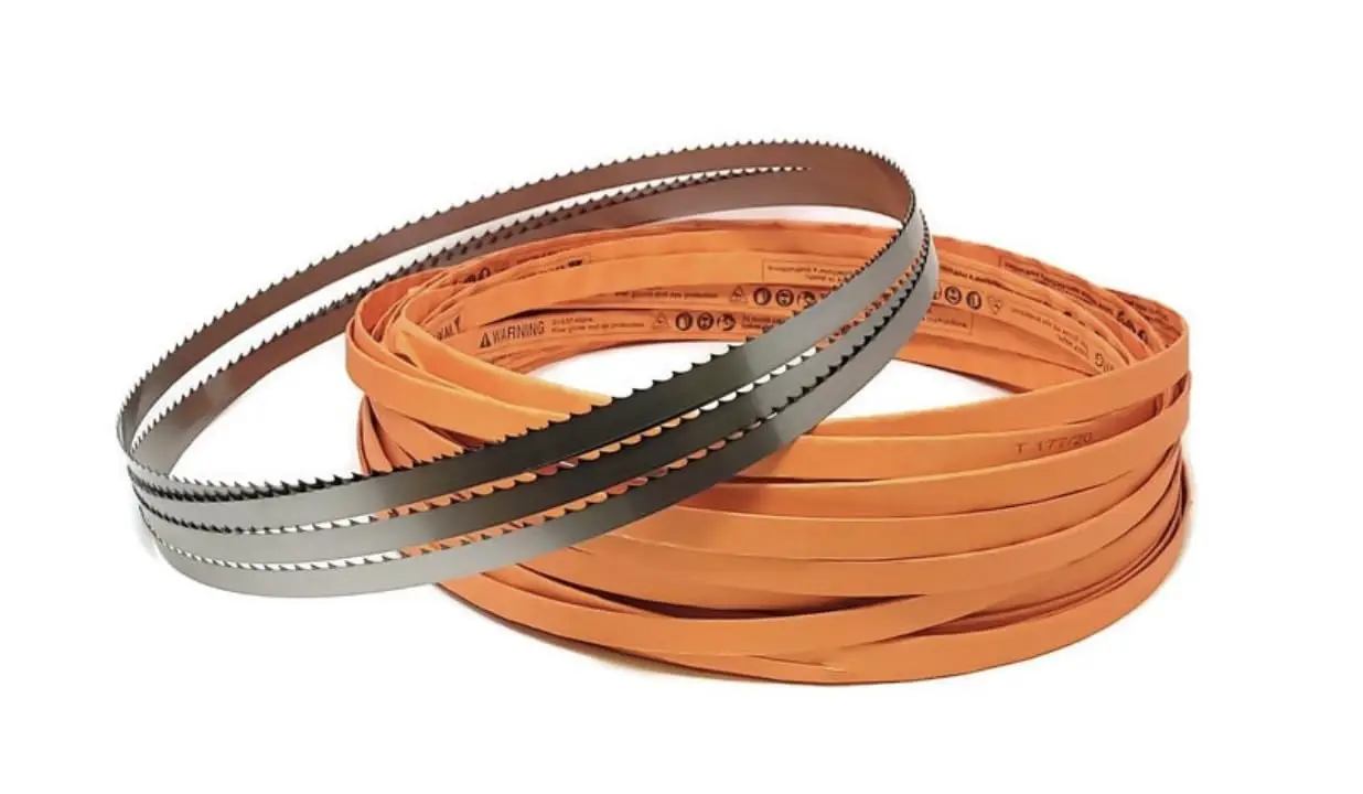 4 Pack Band Saw Blade 5/8x.022x3TPIx65 inch for Meat Bone-in Cutting
4 Pack Band Saw Blade 5/8x.022x3TPIx65 inch for Meat Bone-in Cutting