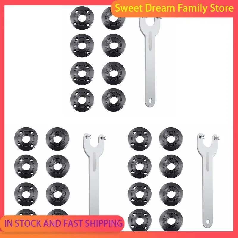 SDFC-27Pcs Angle Grinder Flange Nut Angle Grinder Wrench Kit 5/8-11 Flange Metal Lock Nut For Grinder Parts
SDFC-27Pcs Angle Grinder Flange Nut Angle Grinder Wrench Kit 5/8-11 Flange Metal Lock Nut For Grinder Parts