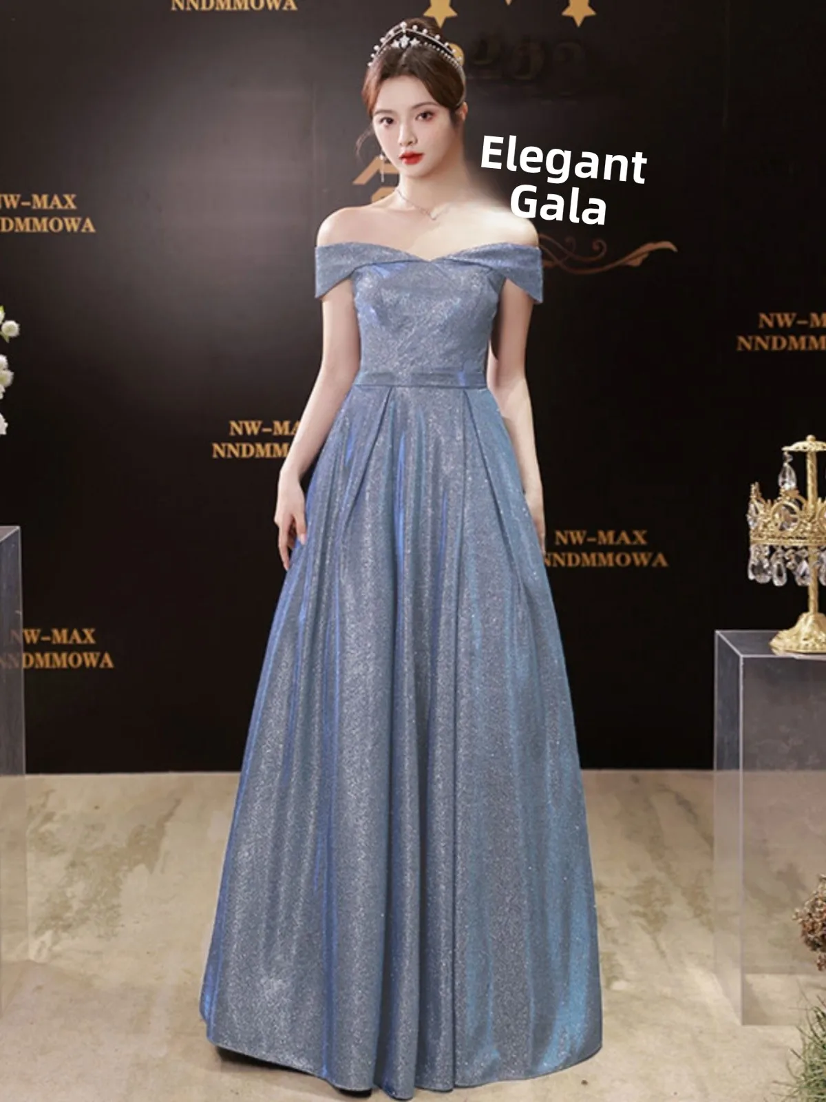 Ele Long One-oulder Host Evening Gown Starry New 2025 Women's Faionable Sparkling Conductor Ceremony Dr
Ele Long One-oulder Host Evening Gown Starry New 2025 Women's Faionable Sparkling Conductor Ceremony Dr