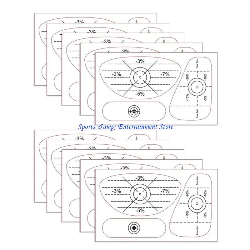 G7NF 10Pcs Golf Club Strikes Position Indicators Enhances Swing Development
G7NF 10Pcs Golf Club Strikes Position Indicators Enhances Swing Development