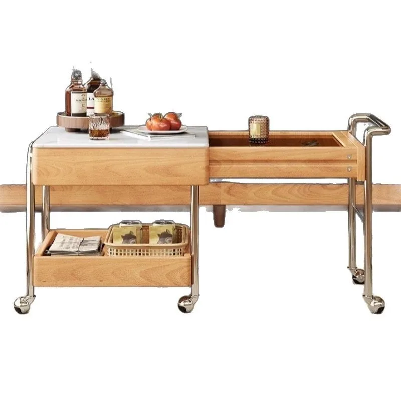 Home living room with wheels movable and simple new Chinese solid wood coffee table foldable square multi-layer rock
Home living room with wheels movable and simple new Chinese solid wood coffee table foldable square multi-layer rock