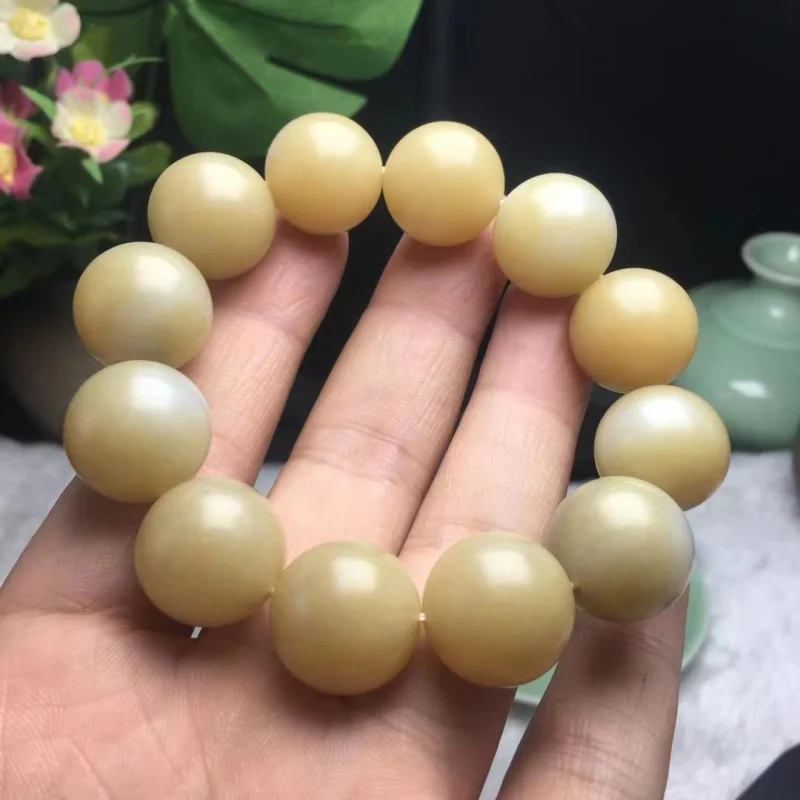 Красивый натуральный Hetian русский сахар нефрит круглый браслет из бисера для мужчин и женщин
Красивый натуральный Hetian русский сахар нефрит круглый браслет из бисера для мужчин и женщин