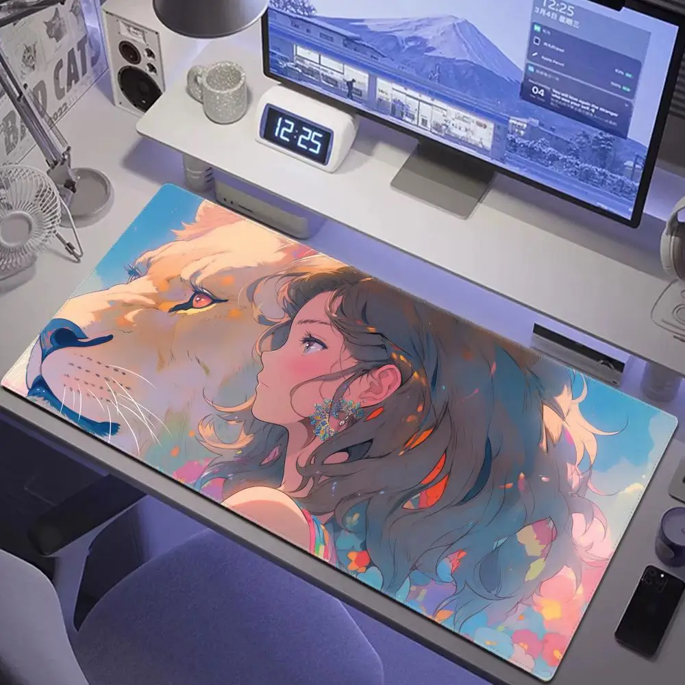 Girls and Cat Xxl Mouse Pad 900x400 Kawaii Anime Girl lions Desk Mat Gamer Gaming Accessories Computer Offices Keyboard Mousepad
Girls and Cat Xxl Mouse Pad 900x400 Kawaii Anime Girl lions Desk Mat Gamer Gaming Accessories Computer Offices Keyboard Mousepad