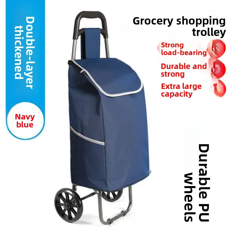 Elderly Portable Shopping Cart Foldable Vegetable Buying Hand Push Trolley PU Tire Convenient Family Storage Utility Vehicle
Elderly Portable Shopping Cart Foldable Vegetable Buying Hand Push Trolley PU Tire Convenient Family Storage Utility Vehicle