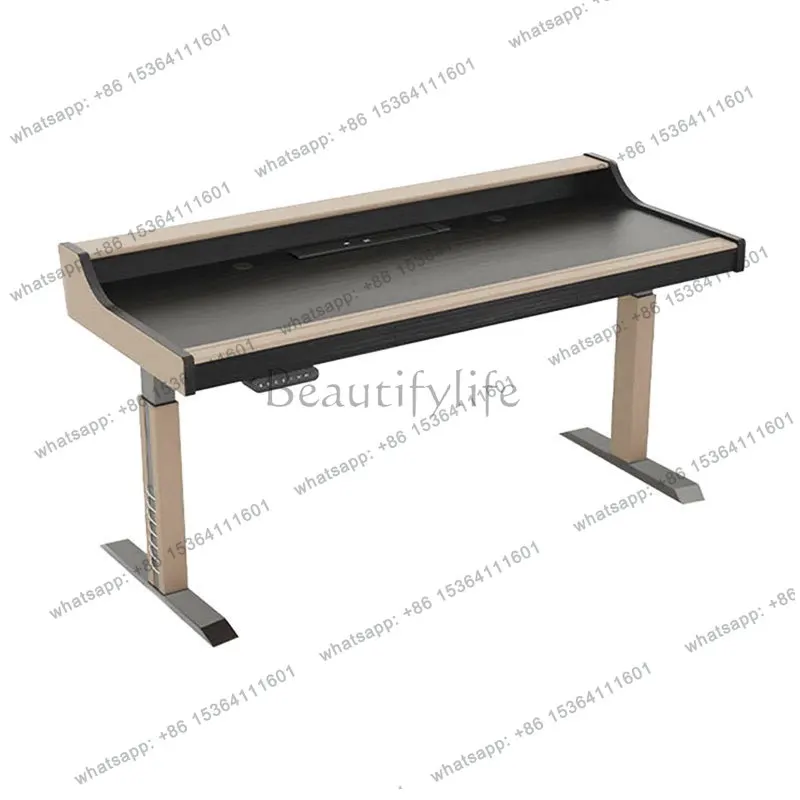 Modern solid wood electric lifting intelligent Italian minimalist home desk
Modern solid wood electric lifting intelligent Italian minimalist home desk