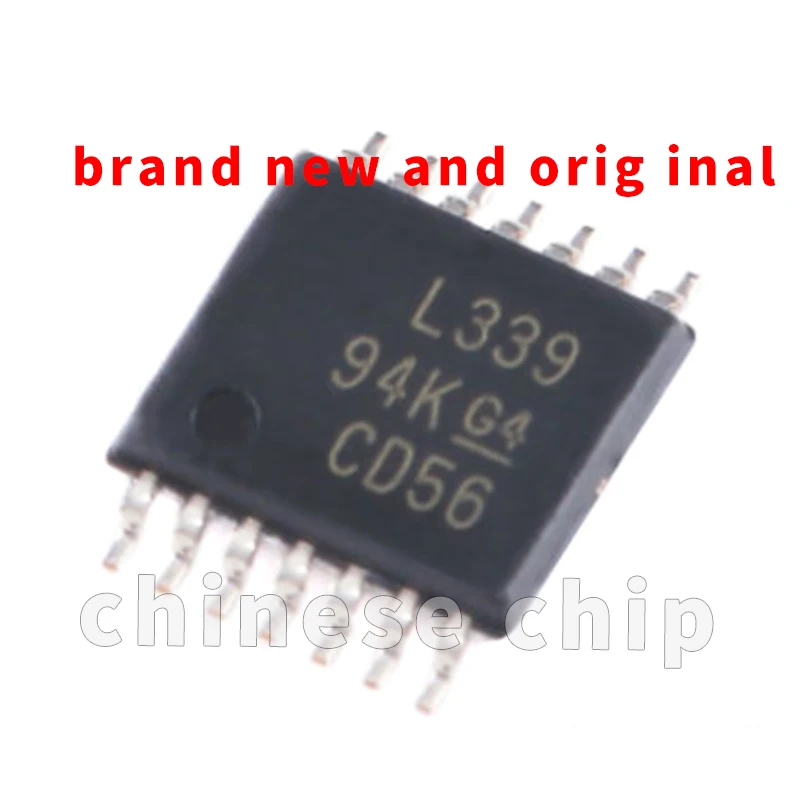 100 Pieces of Brand Newly Imported Lm339Pwr Silk Screen L339 Tssop-14 Four-Way Differential Comparator Ic Chip
100 Pieces of Brand Newly Imported Lm339Pwr Silk Screen L339 Tssop-14 Four-Way Differential Comparator Ic Chip